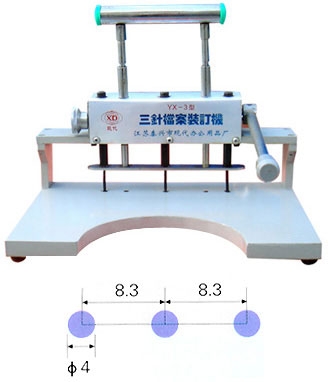 YX-3三針檔案裝訂機(jī)